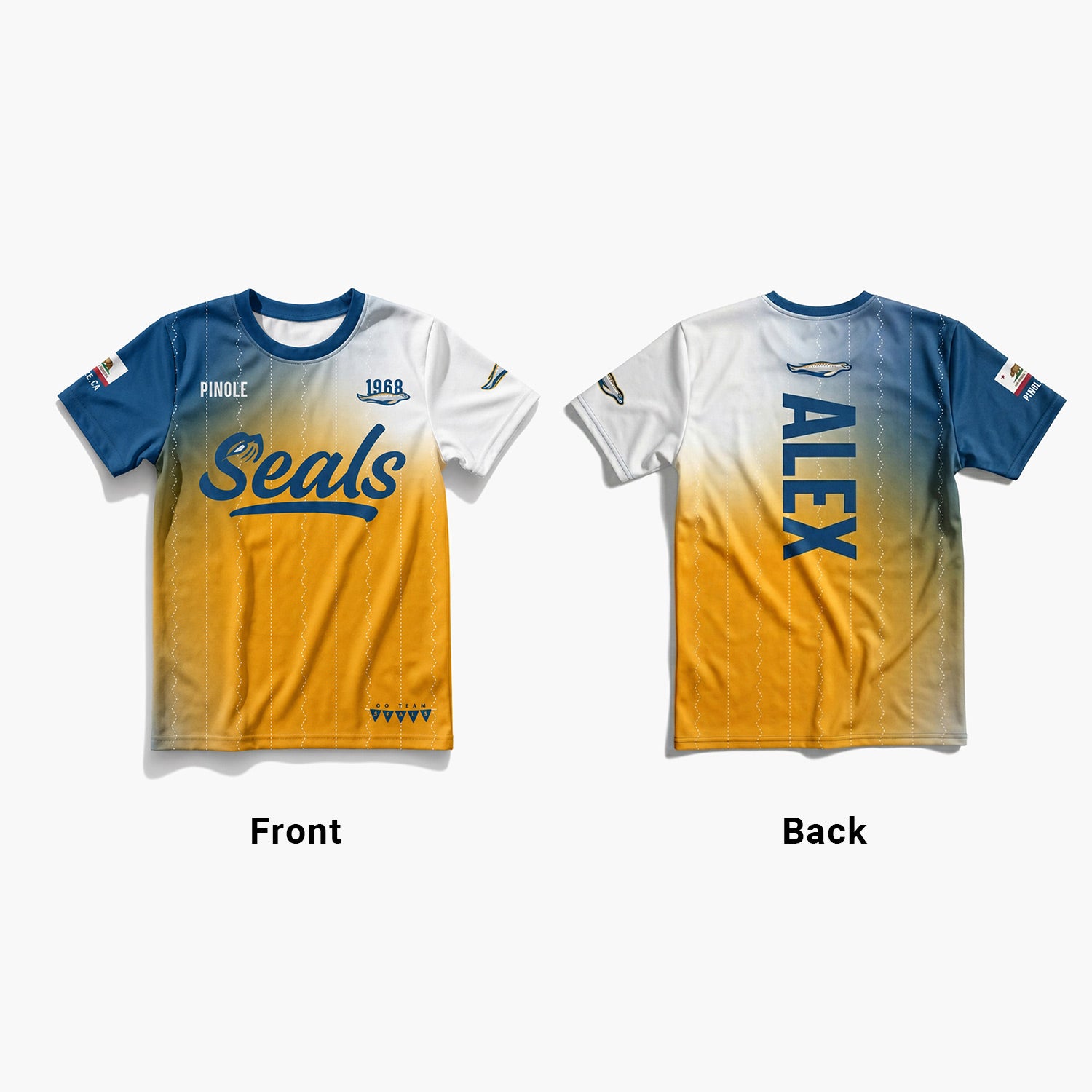 Gradient Full Print Jersey—Adult