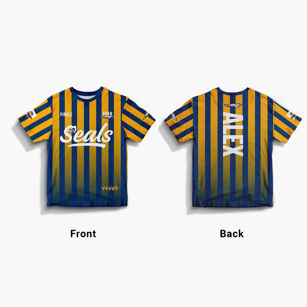 Stripes Full Print Jersey—Youth