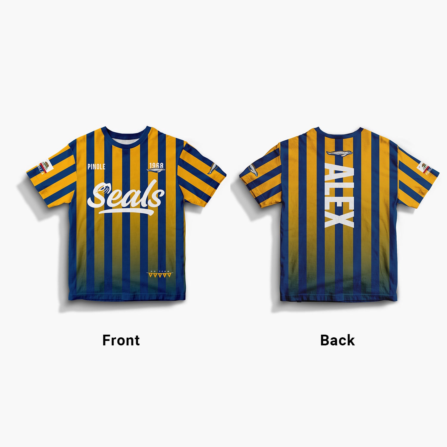 Stripes Full Print Jersey—Youth