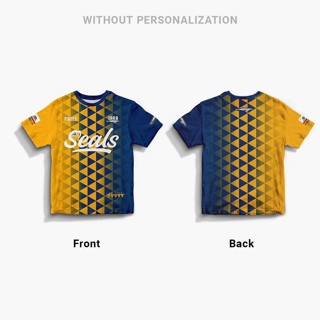 Triangles Full Print Jersey—Youth