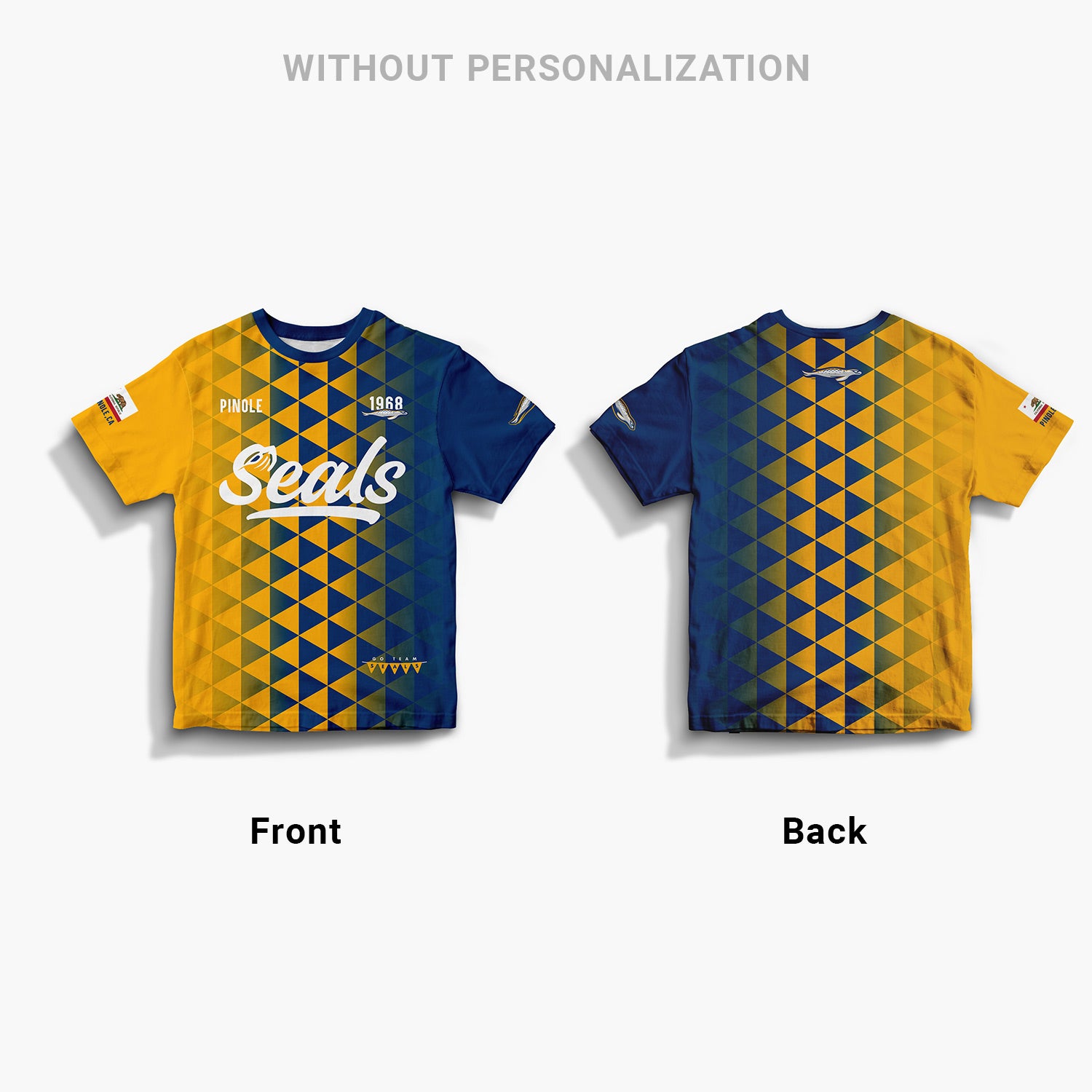 Triangles Full Print Jersey—Youth