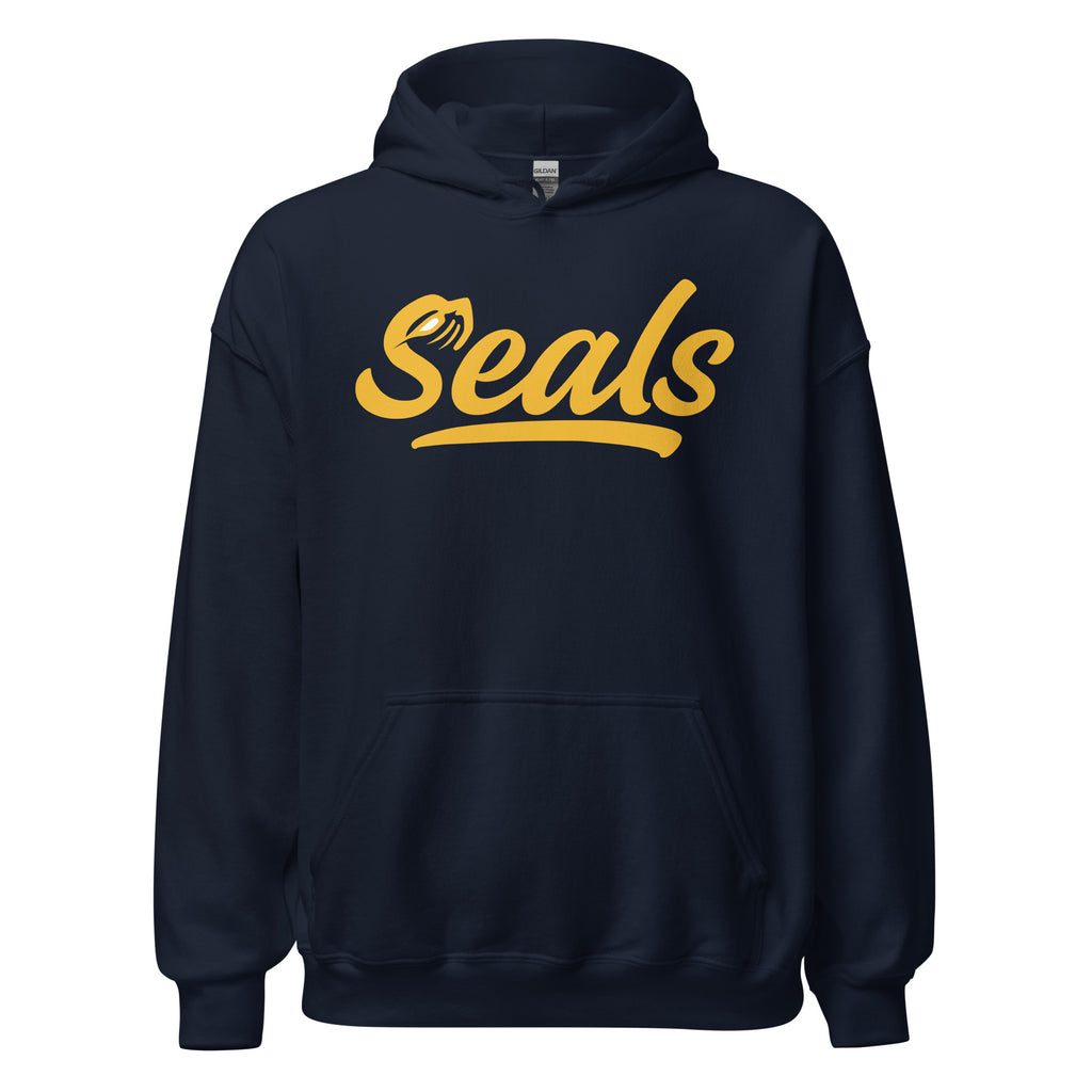 "Seals" Hoodie—Navy—Adult