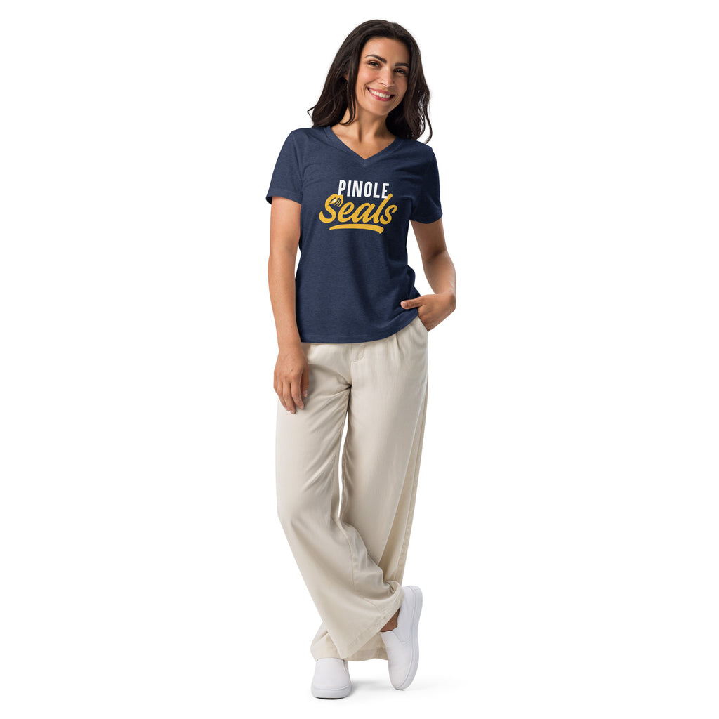 Seals V-neck T-shirt—Women’s